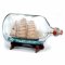 Rickmer Rickmers Buddelschiff in 5-Liter Apothekerflasche - Länge 35cm